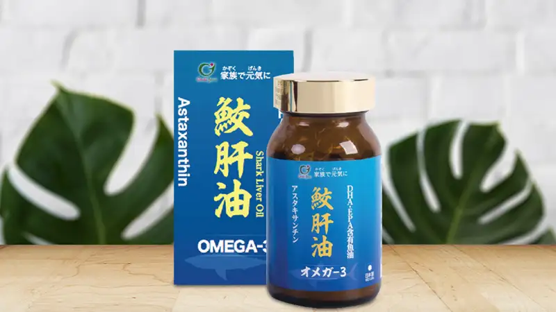Dầu gan cá mập Genki Fami Omega 3 90 viên