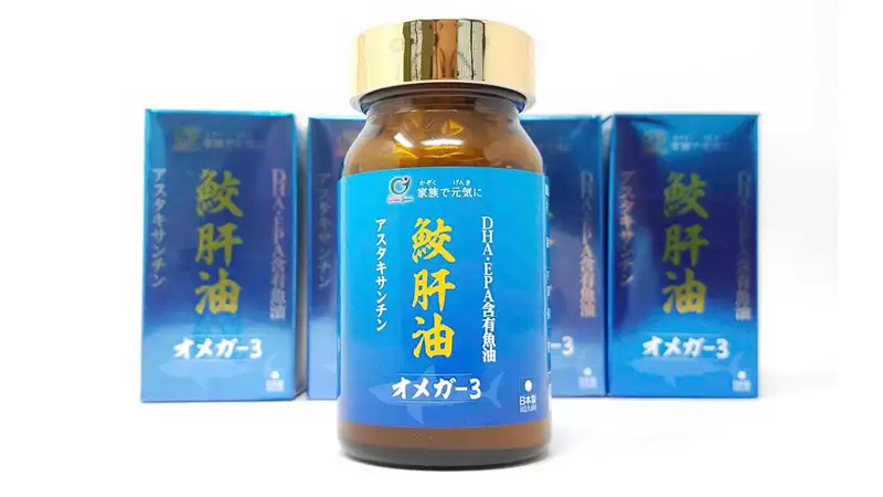 Dầu gan cá mập Genki Fami Omega 3 90 viên