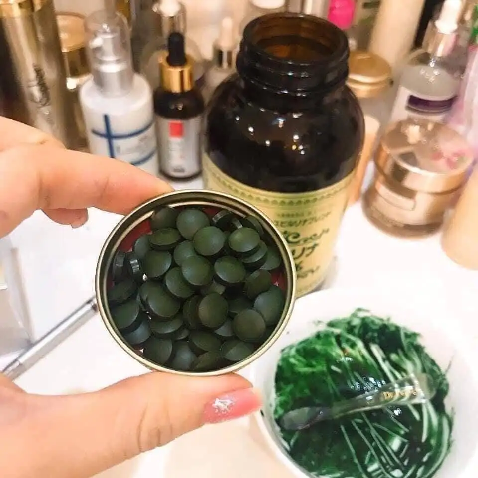 tao spirulina 2200 vien nhat ban tem mac do chinh hang krgf - Sản phẩm được bán bởi Gimedi Pharma