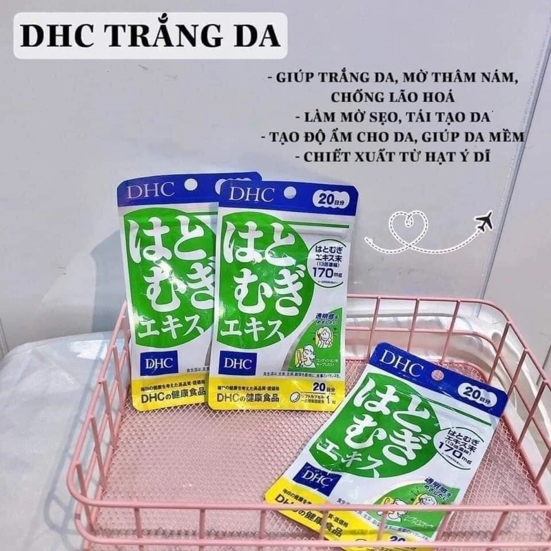 vien uong duong trang da dhc 30 ngay 6yWk - Sản phẩm được bán bởi Gimedi Pharma