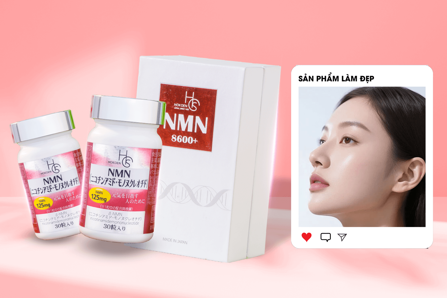 NMN dang web 1 - Sản phẩm được bán bởi Gimedi Pharma