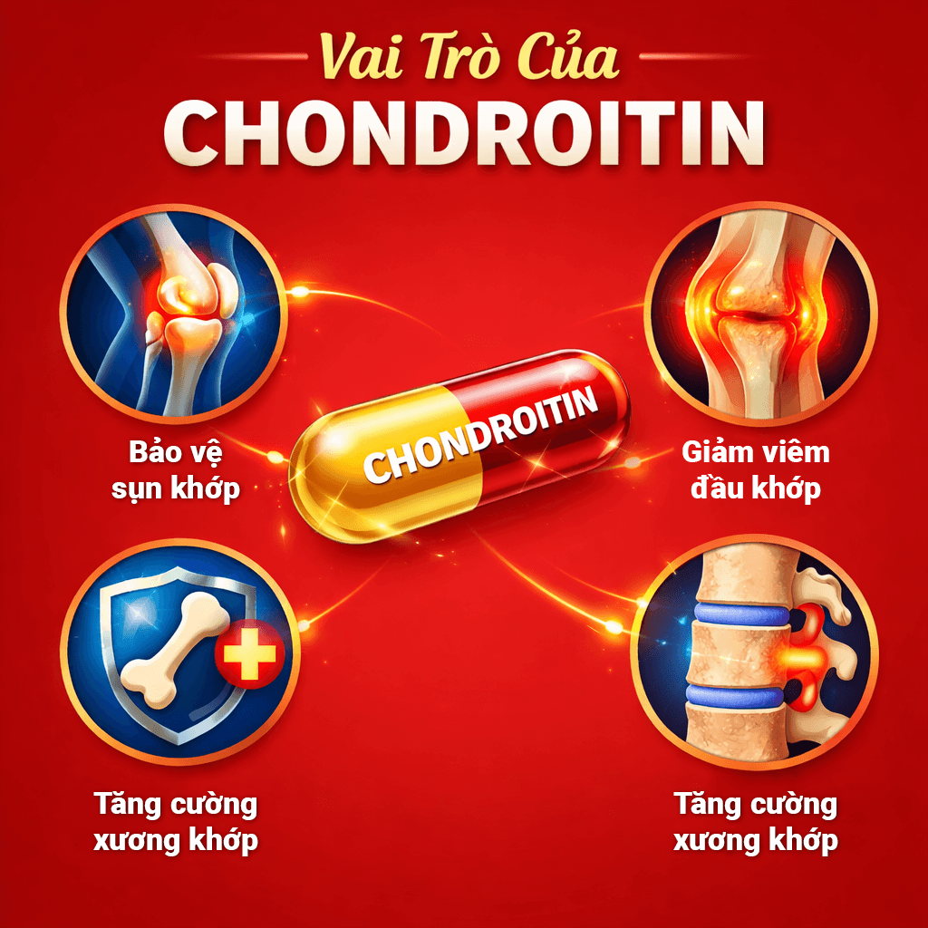 Chondroitin là gì? Vì sao thường đi cùng Glucosamine trong sản phẩm xương khớp? 2 - Gimedi Pharma anh 1 1 1 - Sản phẩm được bán bởi Gimedi Pharma