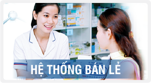 he thong ban le - Sản phẩm được bán bởi Gimedi Pharma