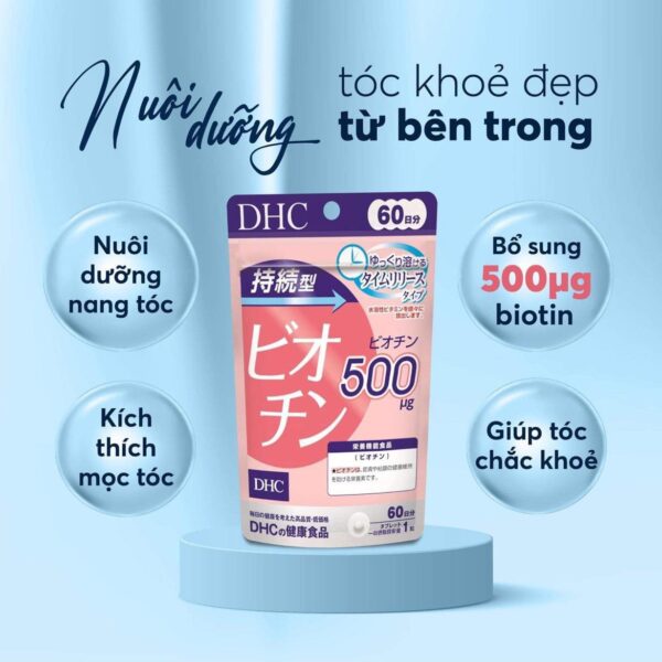 Viên uống DHC biotin hỗ trợ mọc tóc 30 ngày