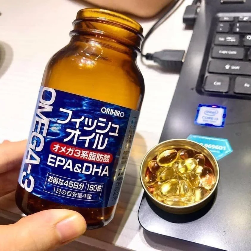 Viên Uống bổ sung Omega 3 Orihiro