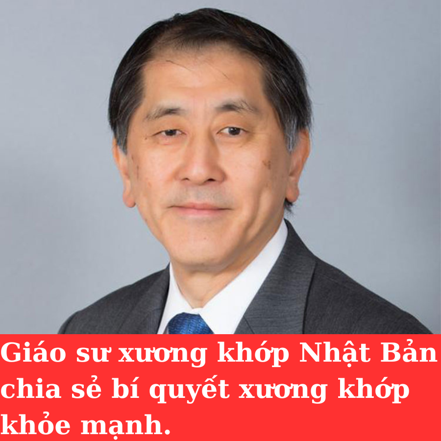 Giao su xuong khop Nhat Ban chia se bi quyet xuong khop khoe manh - Sản phẩm được bán bởi Gimedi Pharma