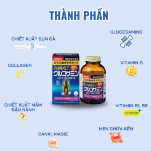 vien uong xuong khop glucosamine orihiro 900 vien nhat ban - Sản phẩm được bán bởi Gimedi Pharma